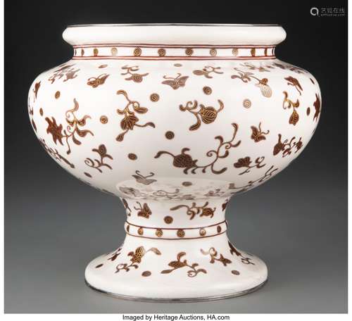 A Japanese Cloisonné Bowl, Inaba Shichiho (1850-1931), circa...