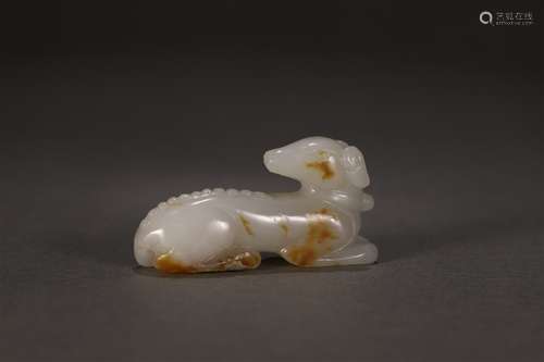 A HETIAN JADE BEAST