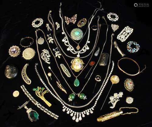 A Group of Costume Jewellery.