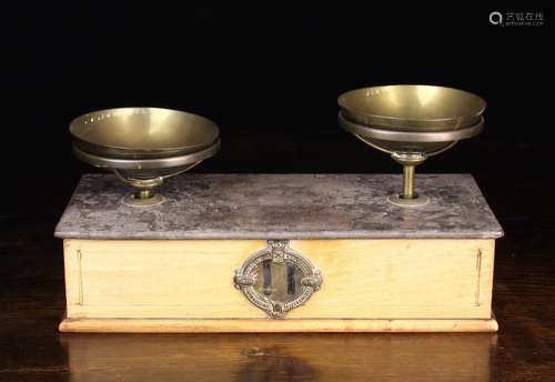 A Pair of 19th Century Apothecary or Counter Scales by Maiso...