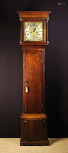 An Attractive 18th Century Oak and Mahogany Crossbanded Long...