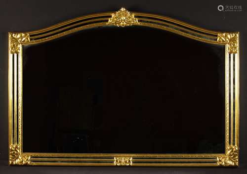 A Modern Over-mantel Mirror.