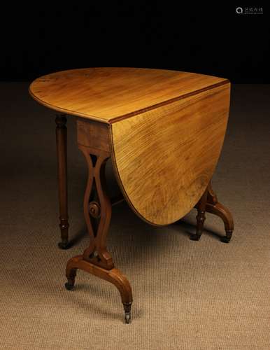 A Fine Early Victorian Holland & Sons Walnut Sutherland Tabl...