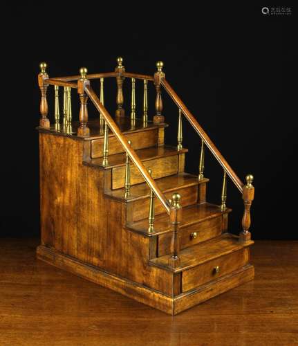 An Unusual 19th Century Collector's Cabinet in the form of a...