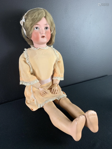 Large Cuno & Otto Dressel German Bisque Doll