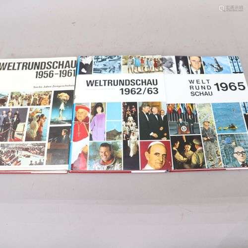 WELTRUNDSCHAU 3 volumes.