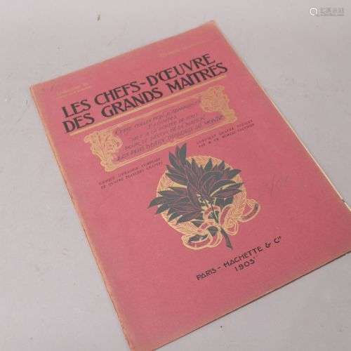 CHEFS-D’ŒUVRE des GRANDS MAITRES 1905.