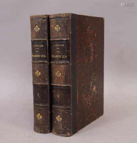 BOUVIER – LA GRANDE IZA 2 Volumes reliés.