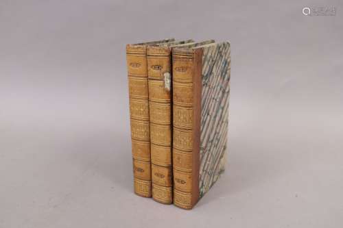 EXPEDITION de RUSSIE. M. de Chambray. 1825, 3 volumes reliés...