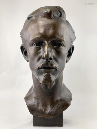 Camille Lefevre (France, 1853-1933) Bronze Bust