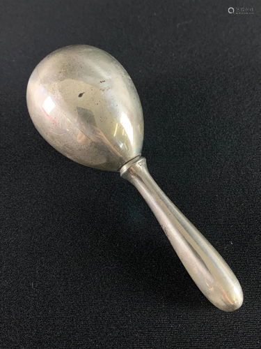 Tiffany & Co Sterling Silver Baby Rattle