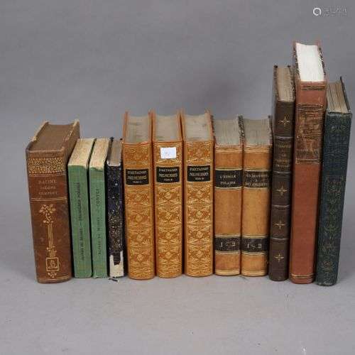 LOT de 12 volumes d’Artagnan, l’Etoile Polaire, Racine etc… ...