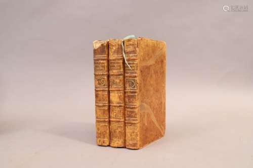 METAMORPHOSES D’OVIDE. Paris 1788, 3 volumes Reliures XVIIIè...