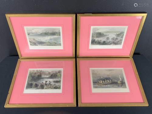 Lot 4 W. H. Bartlett Prints / Quebec Scenery