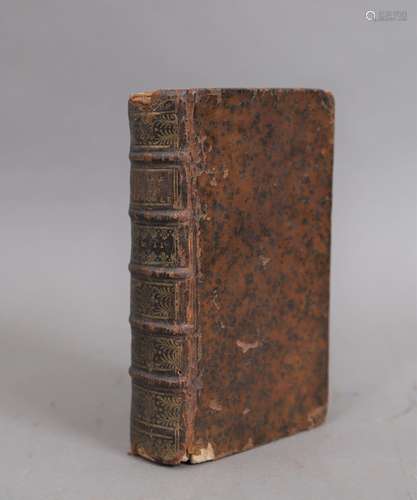 THEOLOGIE. Tome second. Rouen 1739. Relié époque.