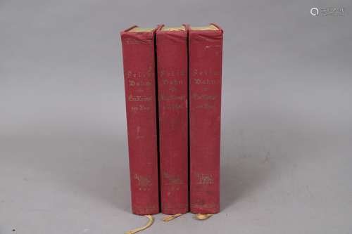 SELI DAHN – EIN KAMPF UM KOM. 3 volumes reliés.