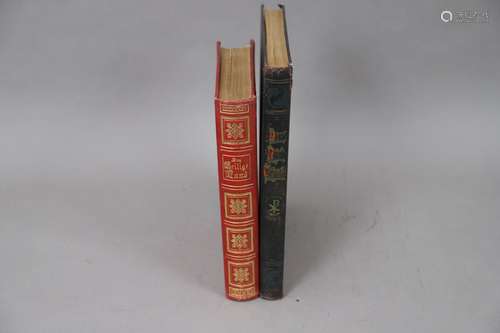 LOT de deux volumes en langue allemande