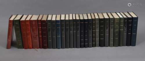 CLASSIQUES de la LITTERATURE LOT de 28 volumes reliés. 1965.
