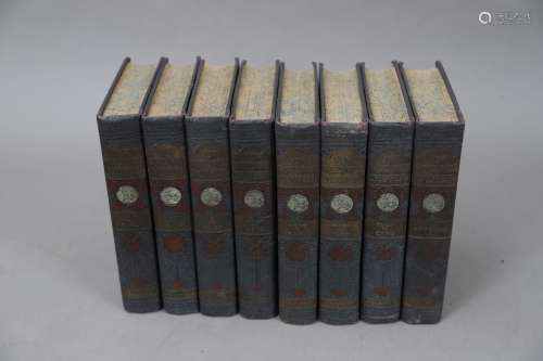 THE NEW WORLD-WIDE CYCLOPEDIA. CHICAGO 1928, 8 volumes relié...