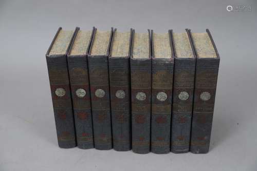 THE NEW WORLD-WIDE CYCLOPEDIA. CHICAGO 1928, 8 volumes relié...