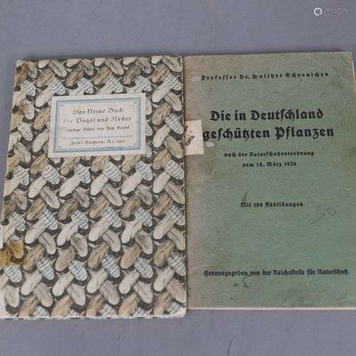LOT de 2 ouvrages en langue allemande brochés.