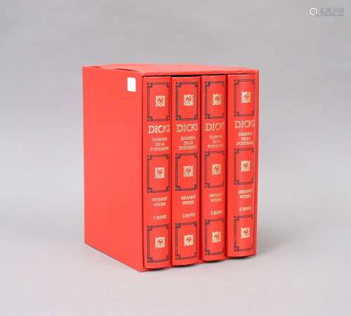 DICKS EDMOND DE LA FONTAINE 4 volumes modernes sous emboîtag...