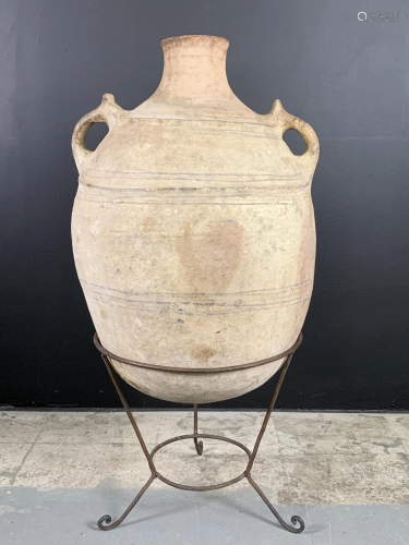 Large Antique Italian Wine / Oil Amphora