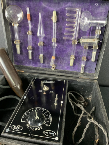 Antique Homo-flux Violet Ray Quack Apparatus