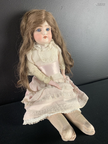 German Kestner Bisque Doll, Sleep Eyes