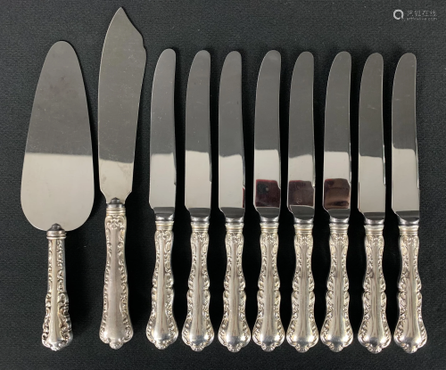 Birks Sterling Silver Knife Set, Serving Flatware
