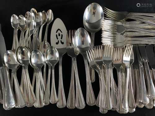 165 Piece Oneida Silver Plate Flatware Service