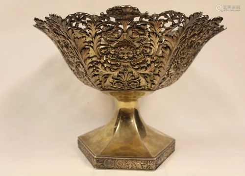 Continental Silver Compote