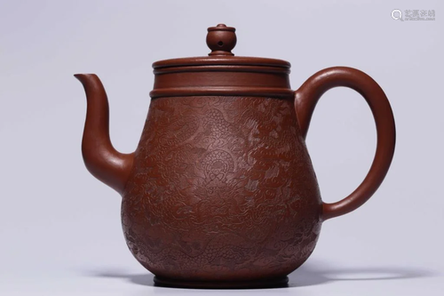 Chinese Zisha Teapot,Mark