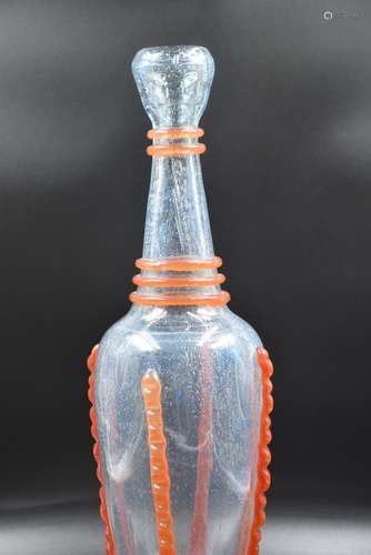 Charles SCHNEIDER (1881-1953). Vase bouteille signé. Ht: 47 ...