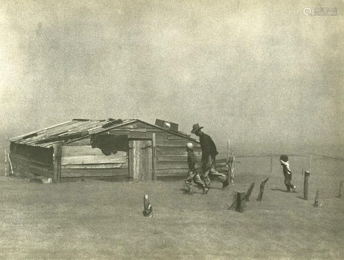 ARTHUR ROTHSTEIN - Dust Storm, Cimarron County,