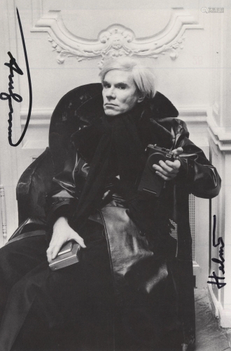 HELMUT NEWTON - Andy Warhol, Paris - Original
