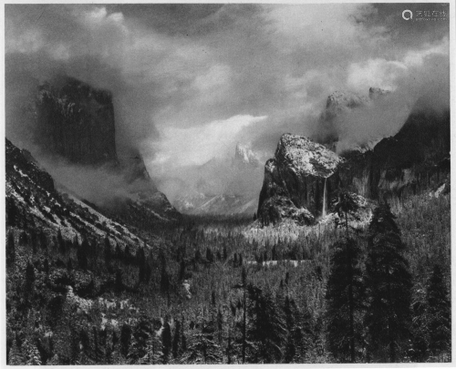 ANSEL ADAMS - Clearing Winter Storm, Yosemite National