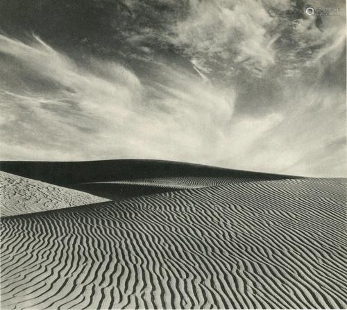 EDWARD WESTON - Dunes - Original vintage photogravure