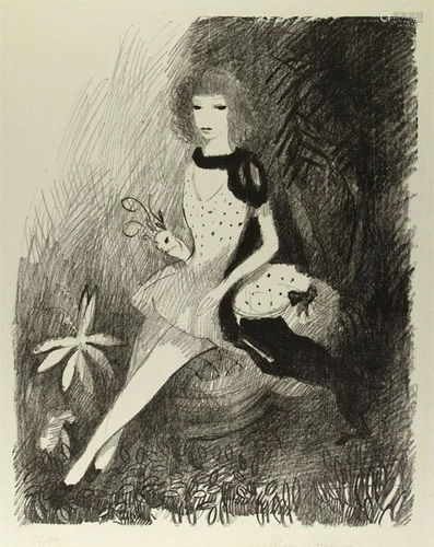 MARIE LAURENCIN - Creole - Lithograph