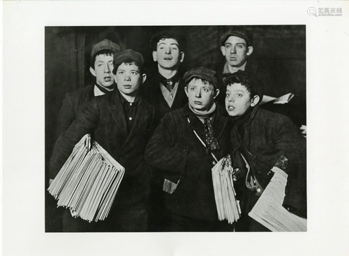 LEWIS HINE - Group of 