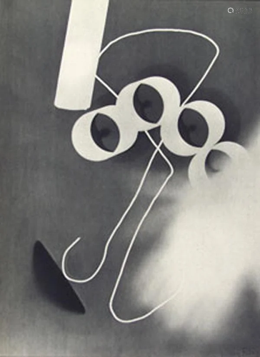 MAN RAY - Rayograph - 098 - Original vintage