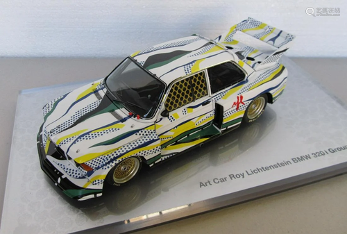 ROY LICHTENSTEIN - BMW Le Mans Art Car - Hand painted