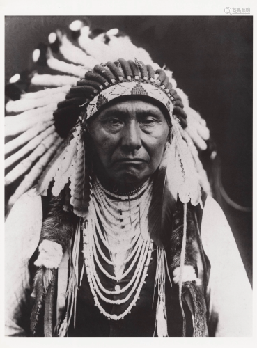 EDWARD S. CURTIS - Chief Joseph, Nez Perce - Original