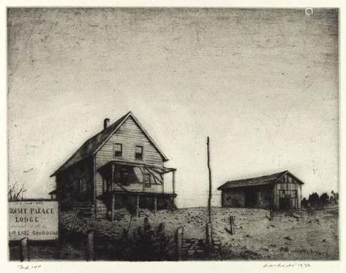 ARMIN LANDECK - Sunset Palace Lodge - Drypoint