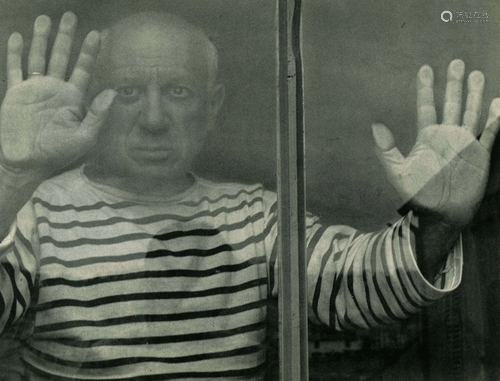 ROBERT DOISNEAU - Picasso a Vallauris, 1952 - Original