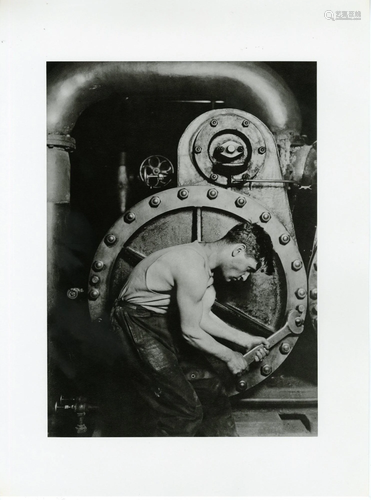 LEWIS HINE - Powerhouse Mechanic - Original