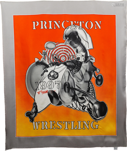 FRANK STELLA - Princeton Wrestling Scarf [Chiffon] -