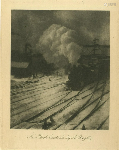 ALFRED STIEGLITZ - Snapshot - In the New York Central