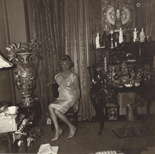 DIANE ARBUS - A Widow in Her Bedroom on 55th St., N.Y.C