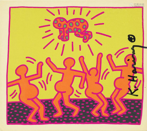 KEITH HARING - Fertility Suite #1 - Original offset